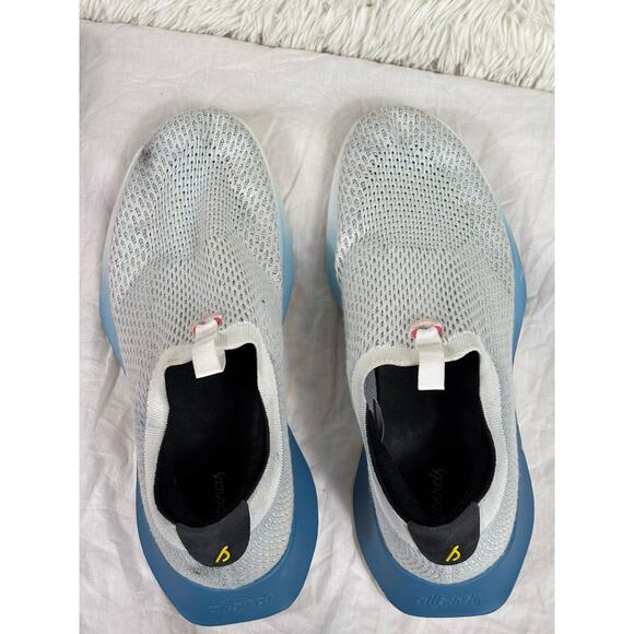 Allbirds Tree Dasher Relay Running Shoes Blizzard Thrive Teal TDR Mens Size 11 - Picture 2 of 8